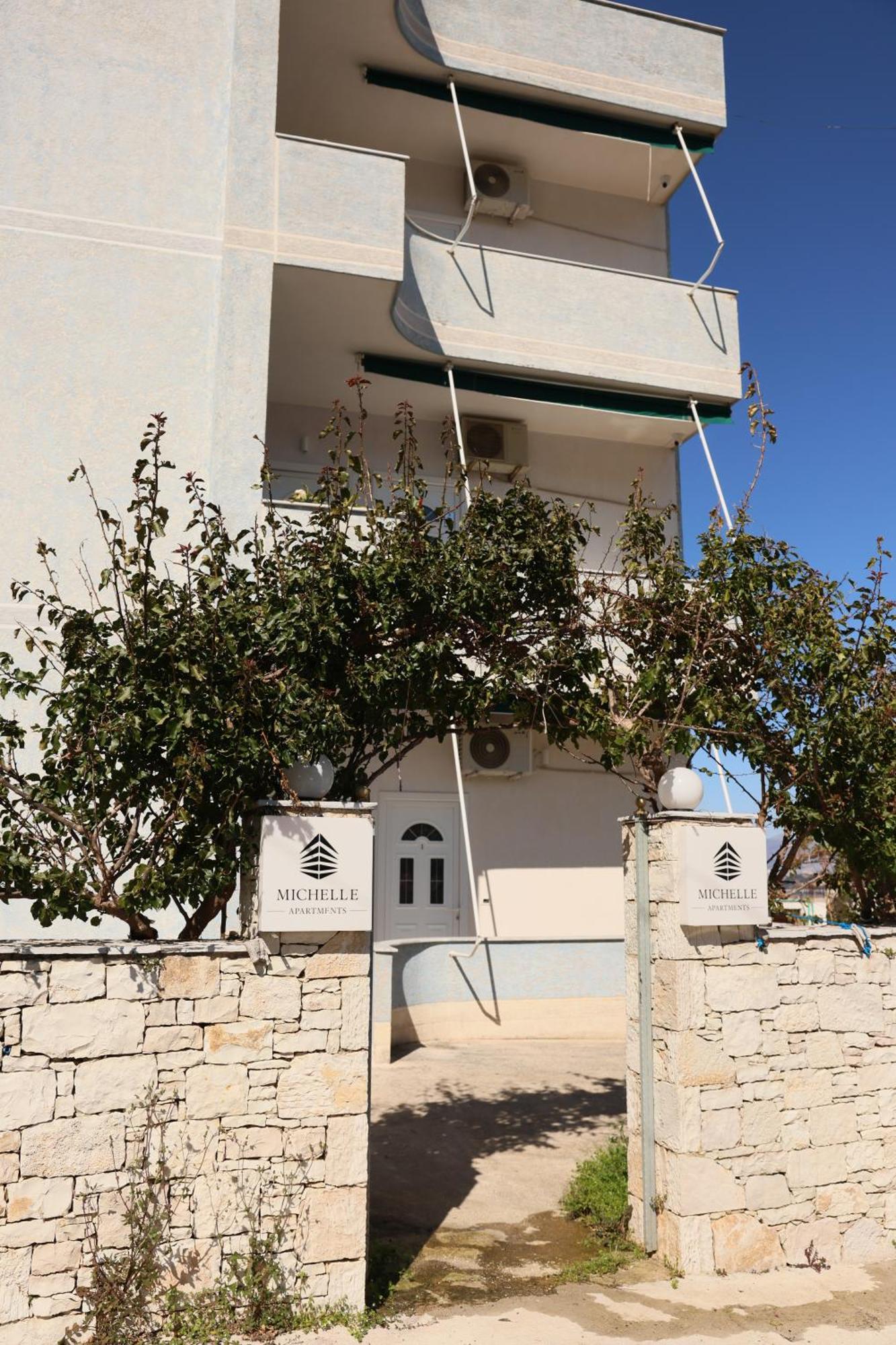 Michelle Apartments Ksamil Bagian luar foto