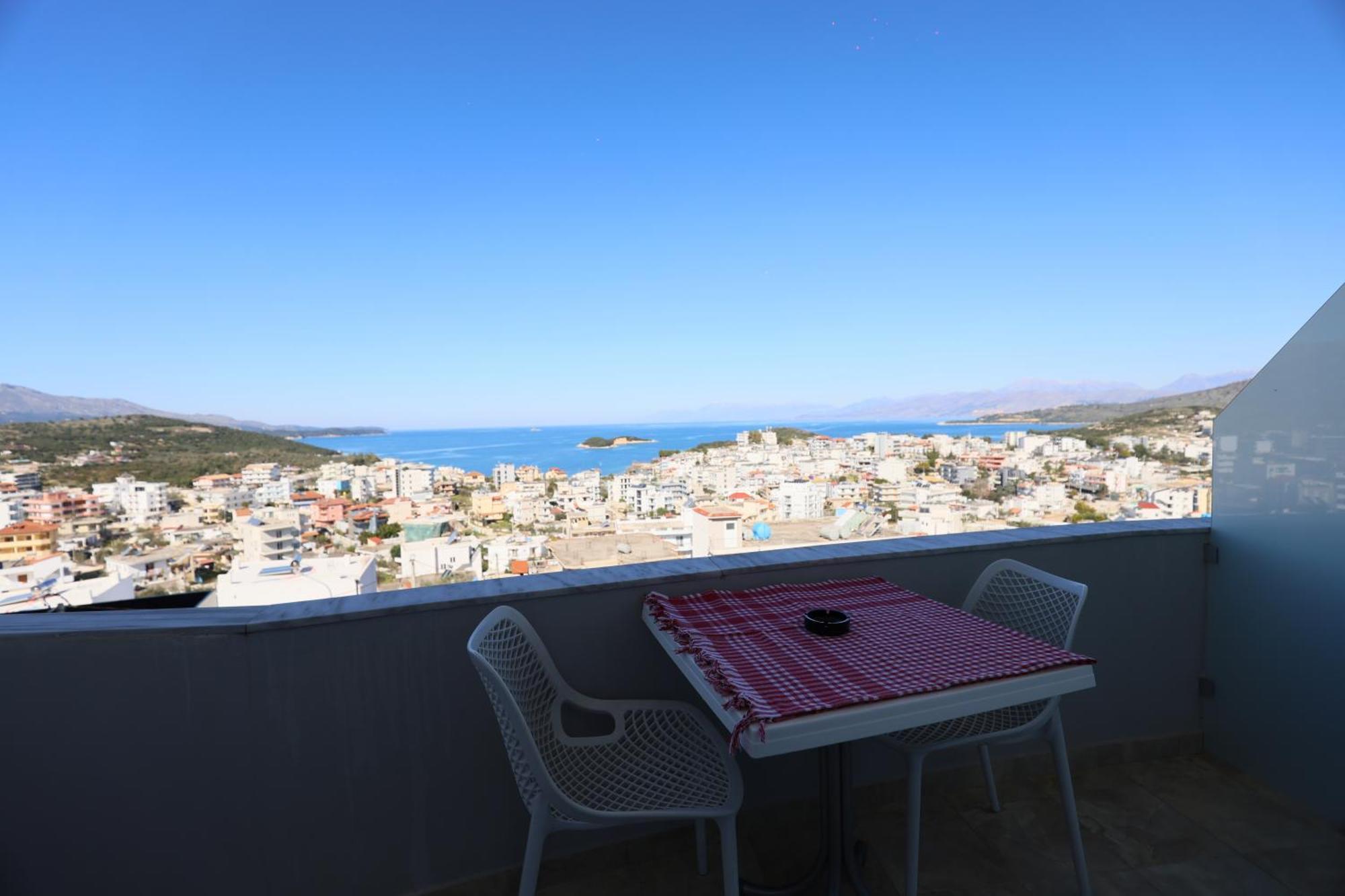 Michelle Apartments Ksamil Bagian luar foto
